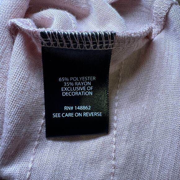 Torrid Lace Trim Babydoll Cami Pink Size 00 (M/L 10) NWT - Picture 4 of 4